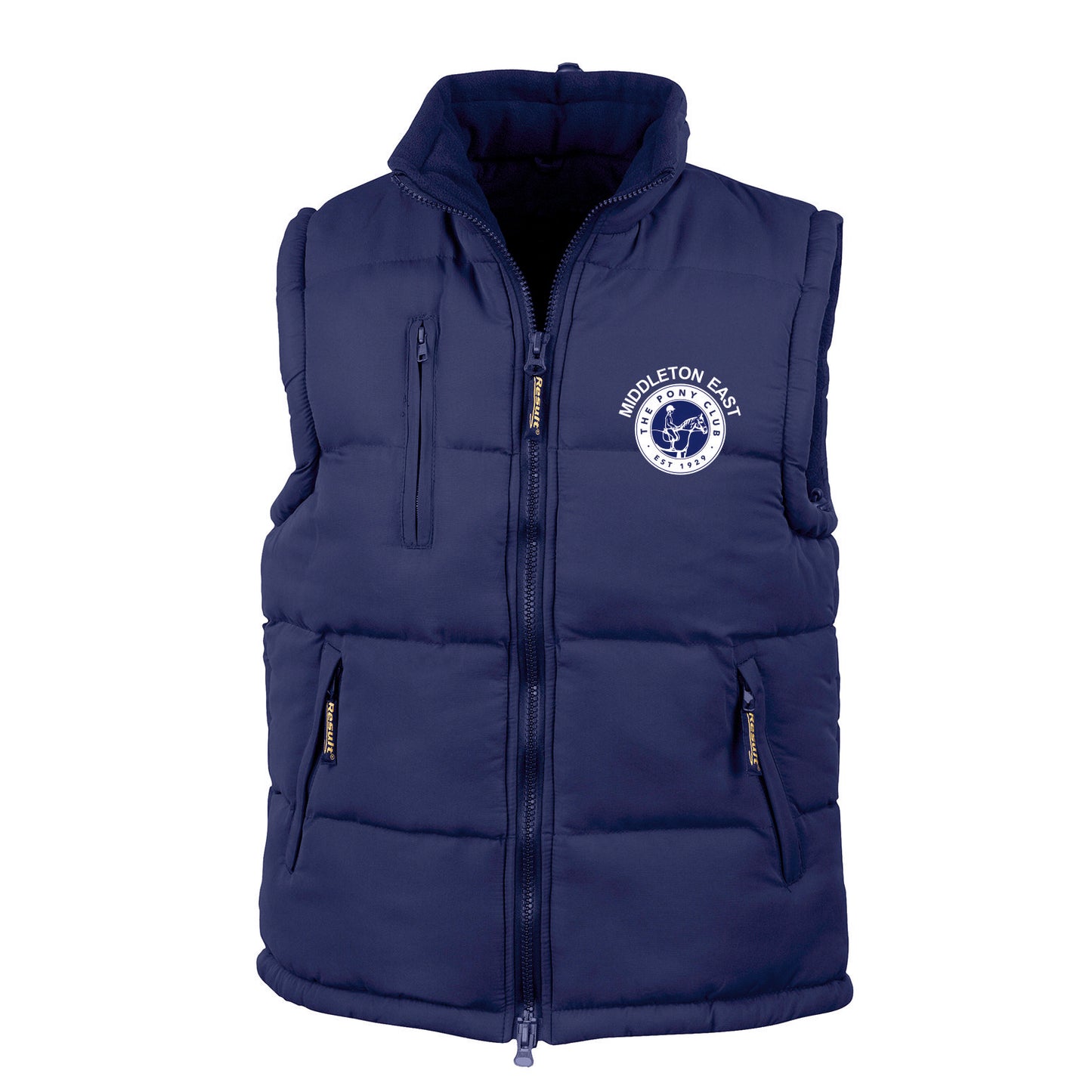 Middleton East Pony Club Ultra Padded Bodywarmer