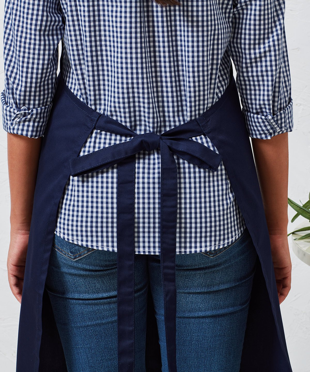 Espresso bib apron