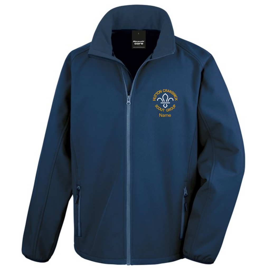 Hutton Cranswick Scouts Adults Softshell Jacket