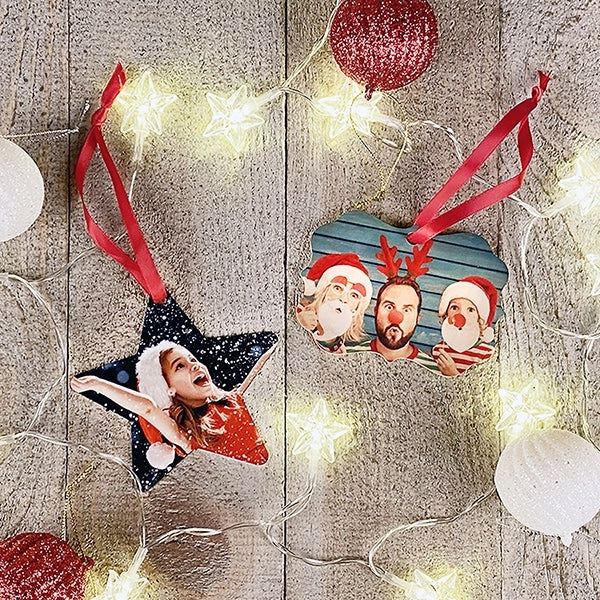 Star Ornament Gloss White