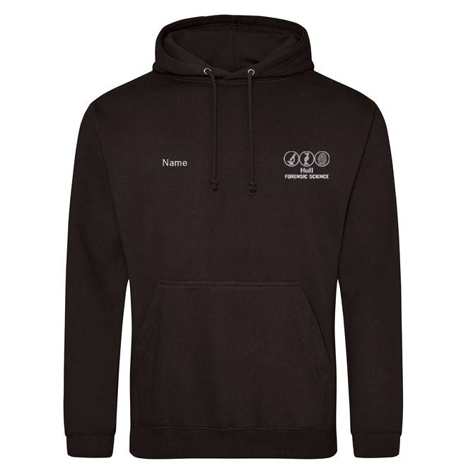 Forensic Science Hoodie With Back Print