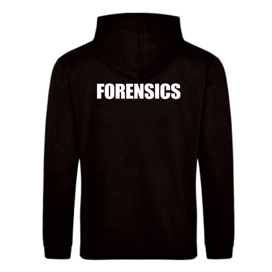 Forensic Science Zoodie With Back Print