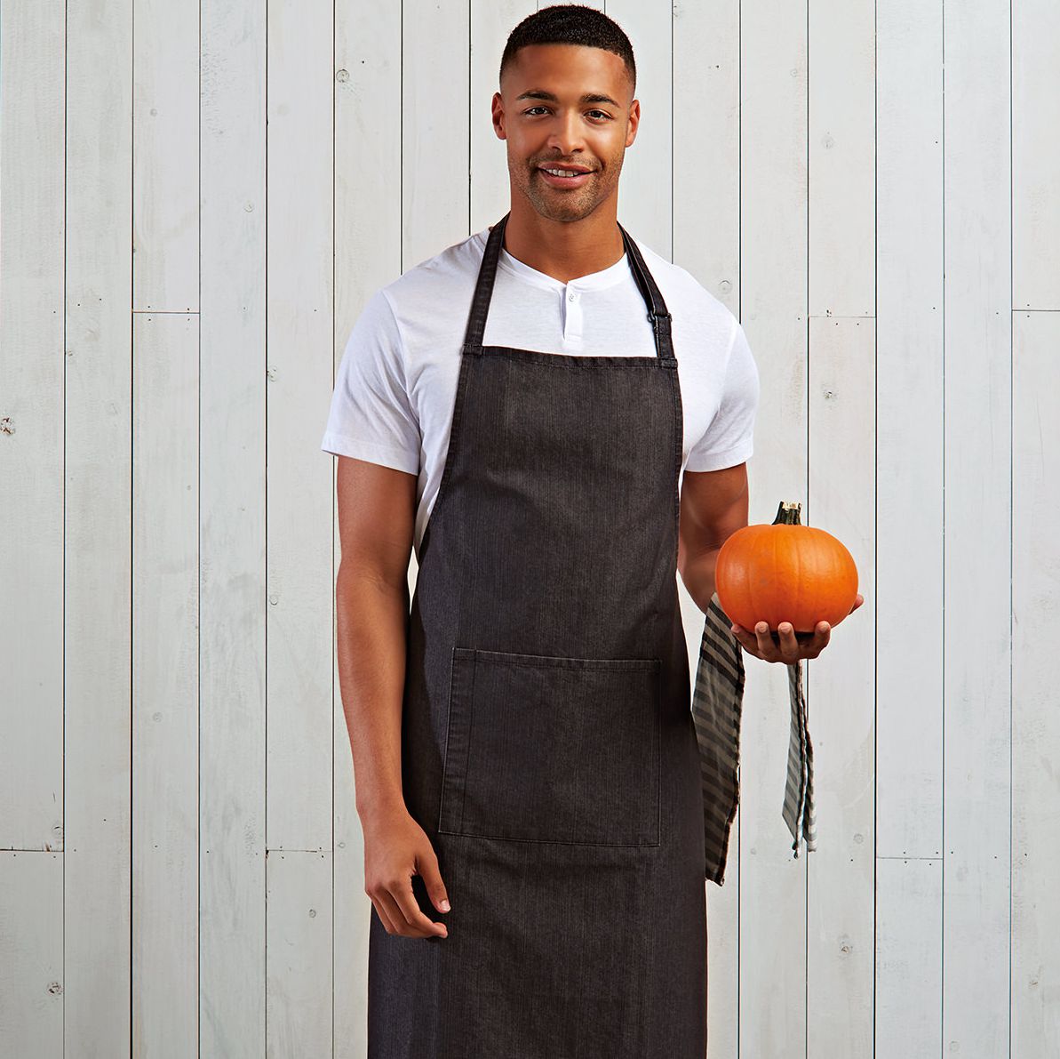 Colours Bib Apron with Pocket