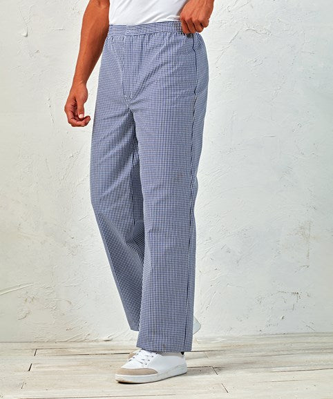 Pull-on chef’s trousers