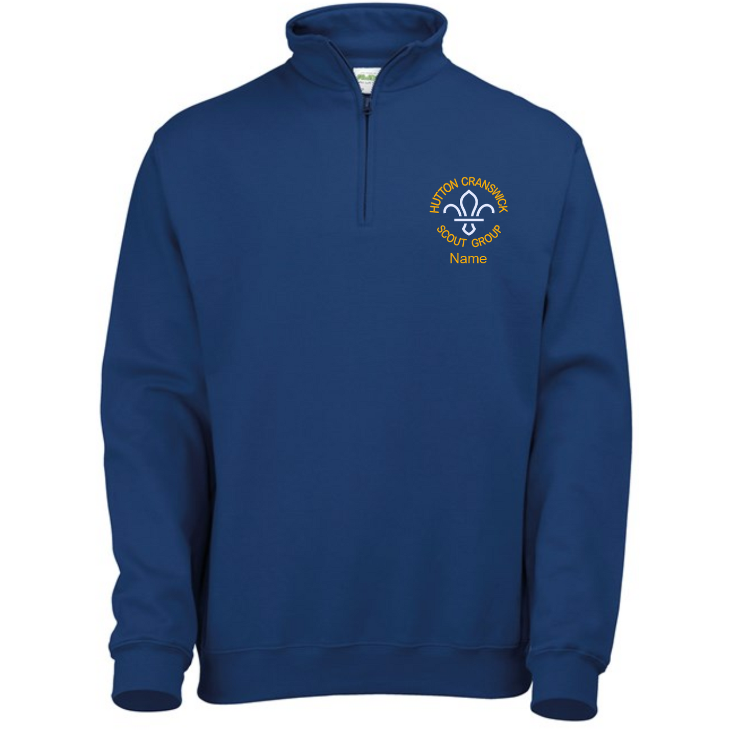 Hutton Cranswick Scouts Adults 1/4 Sweatshirt