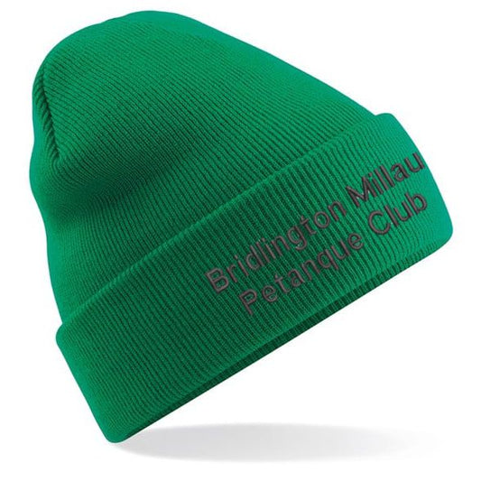 Bridlington Millau Petanque Club Beanie