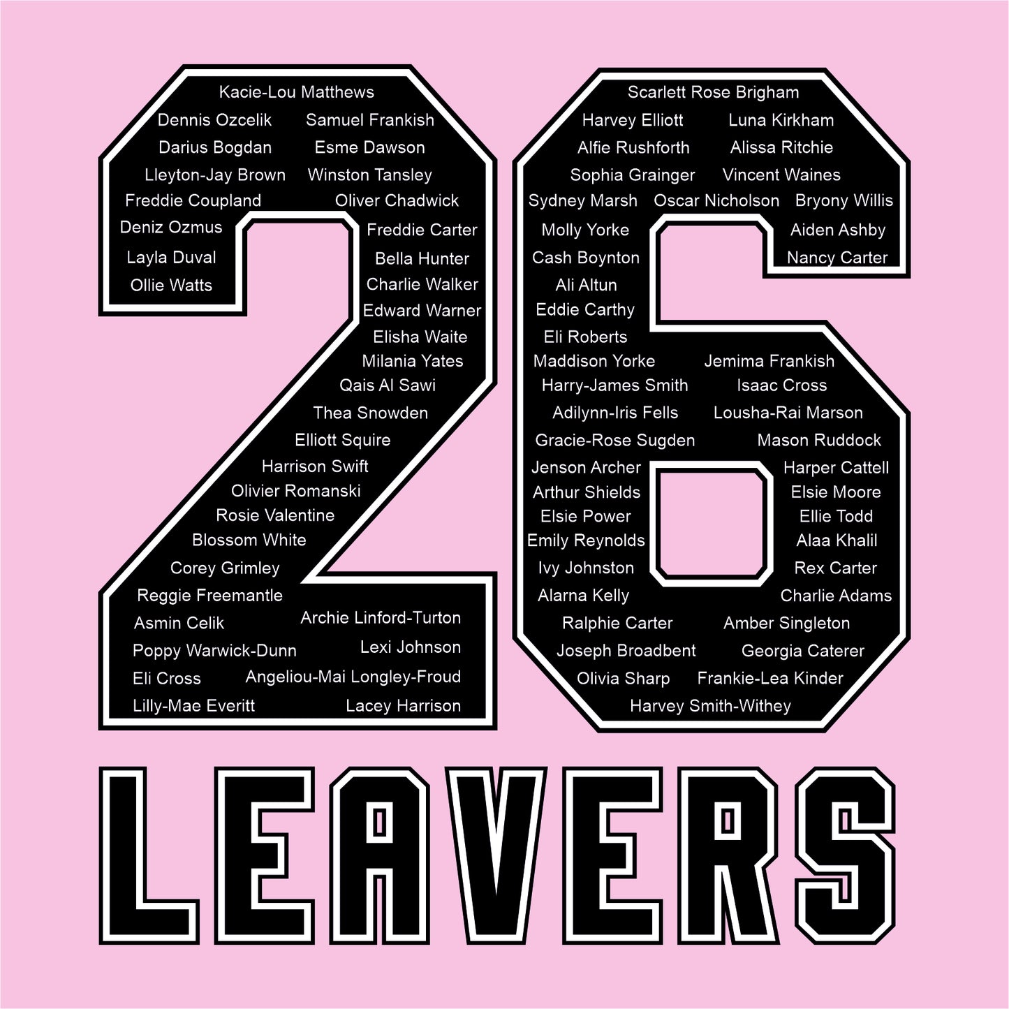 Burlington School Leavers 2026