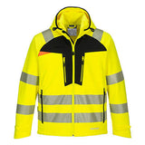 Hi-Vis Hooded Softshell Jacket