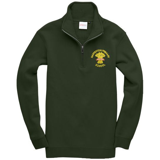 Forest School STAFF 1/4 Zip Collared Jersey