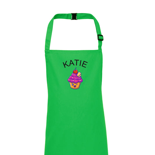 Kids Cupcake Bib Apron