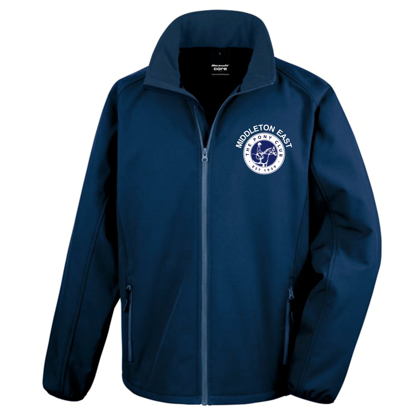 Middleton East Pony Club Softshell Jacket Result Core