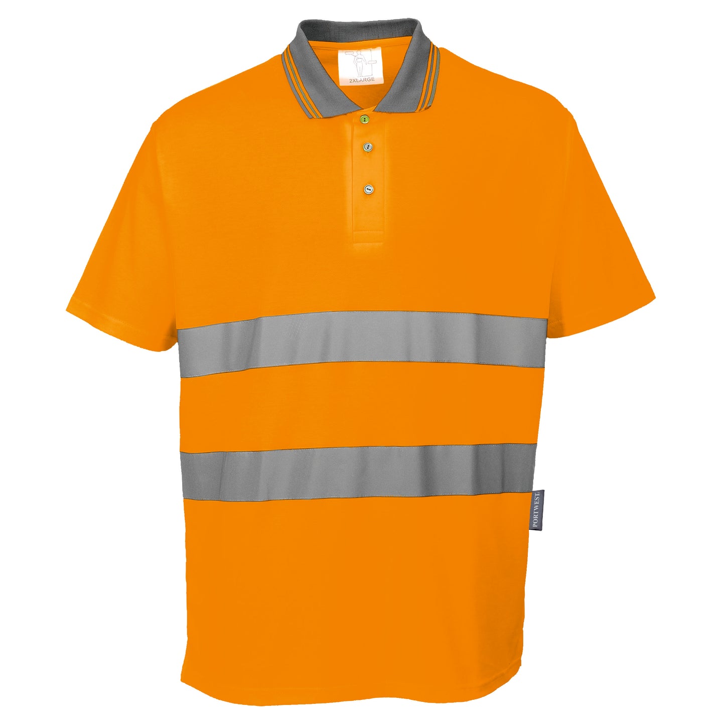 Hi-Vis Cotton Poloshirt