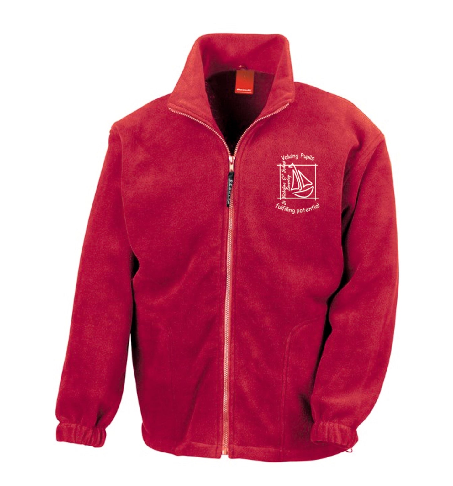 St Nicholas Primary School Zip Fleece
