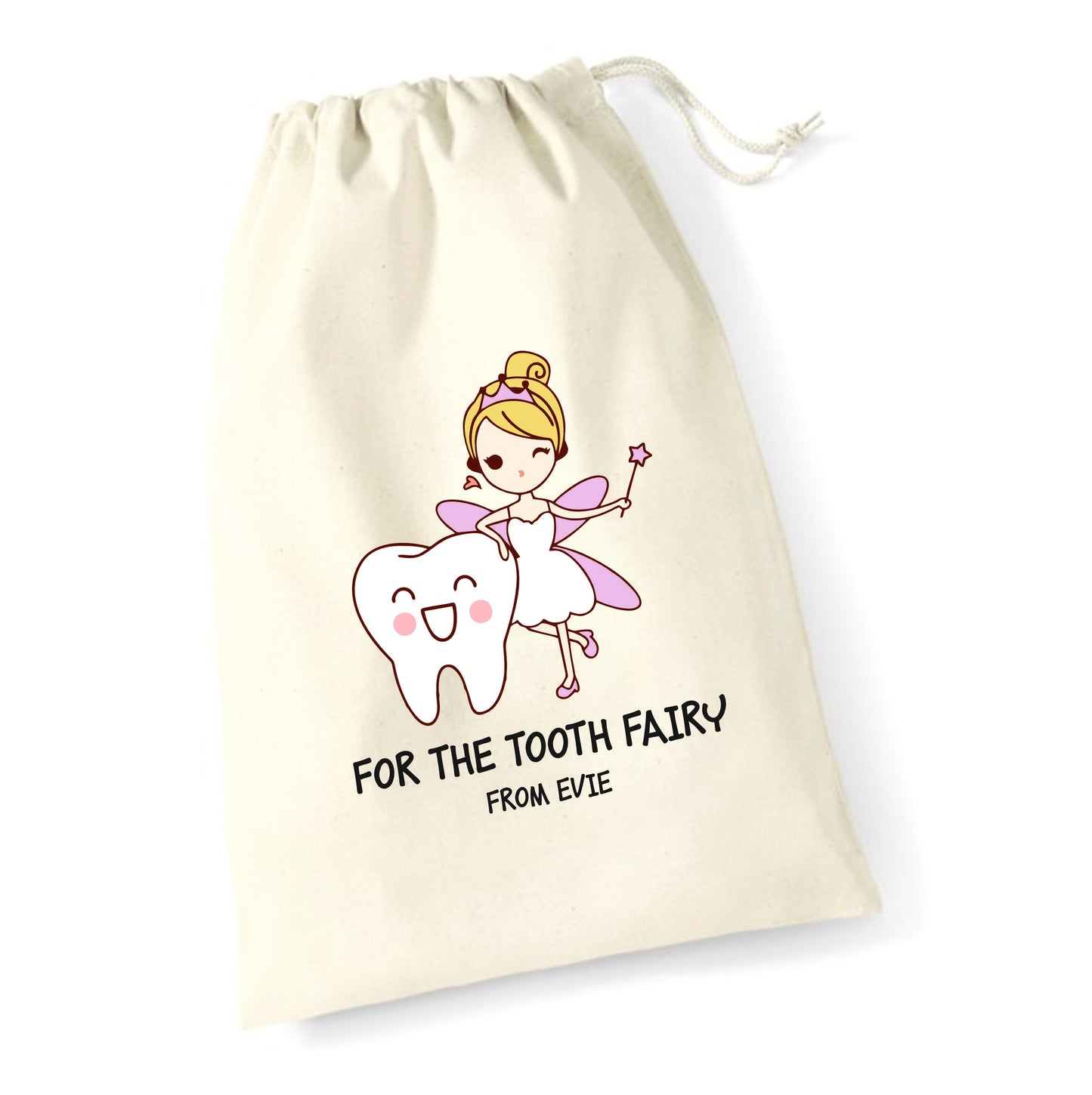 Personalised Tooth Fairy bag