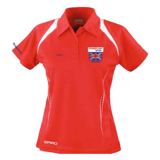 Transplant Sport Team Spiro Ladies Polo