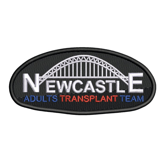 Newcastle Transplant Team Embroidered Badge