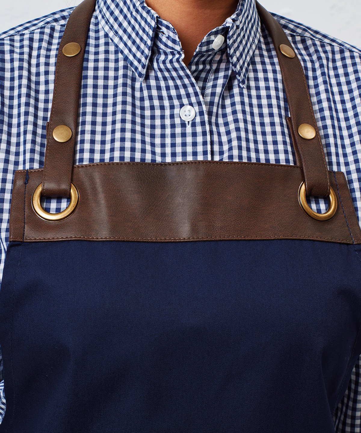 Espresso bib apron