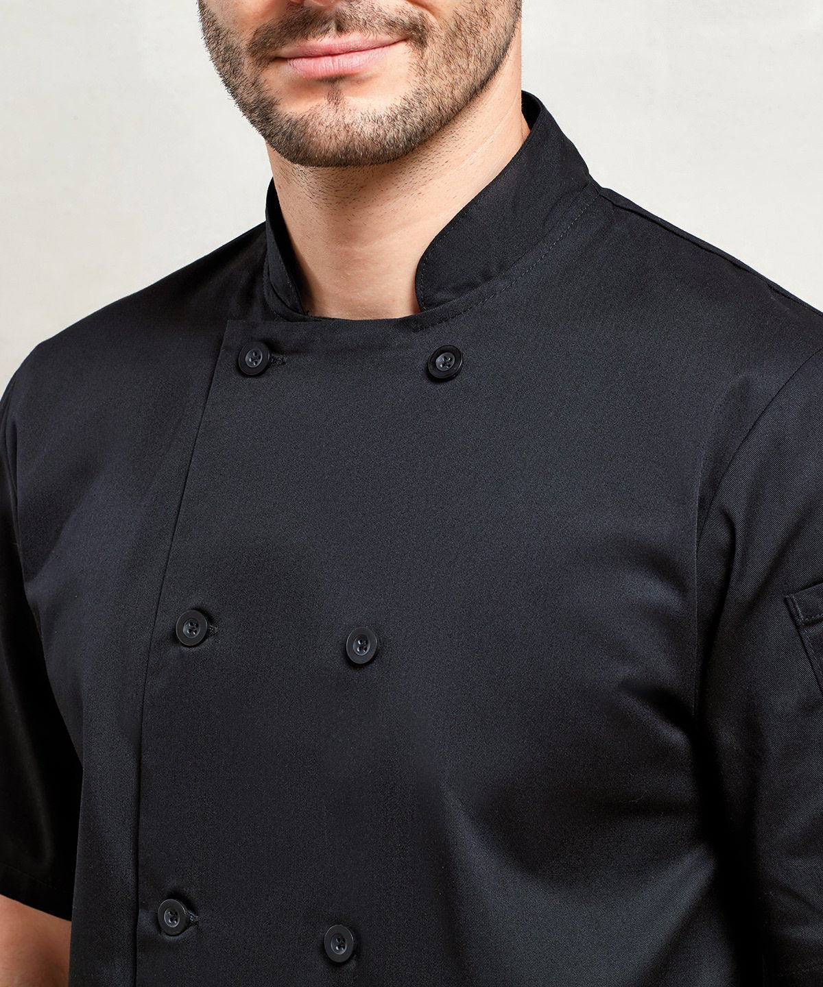 Short sleeve chef’s jacket