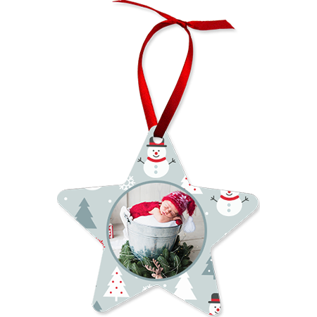 Star Ornament Gloss White