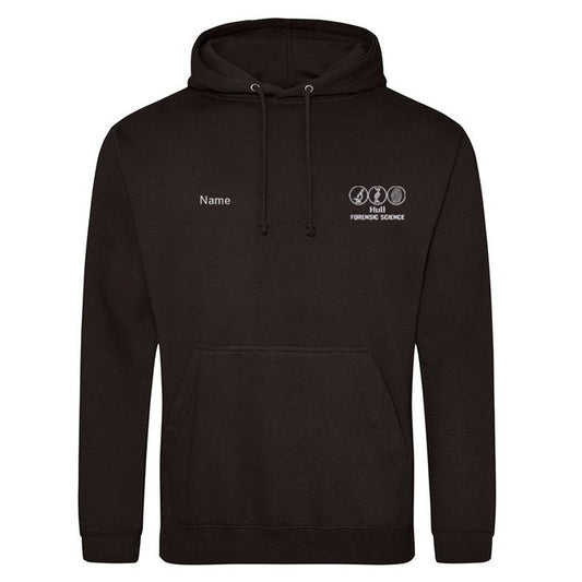 Forensic Science Hoodie With Back Print