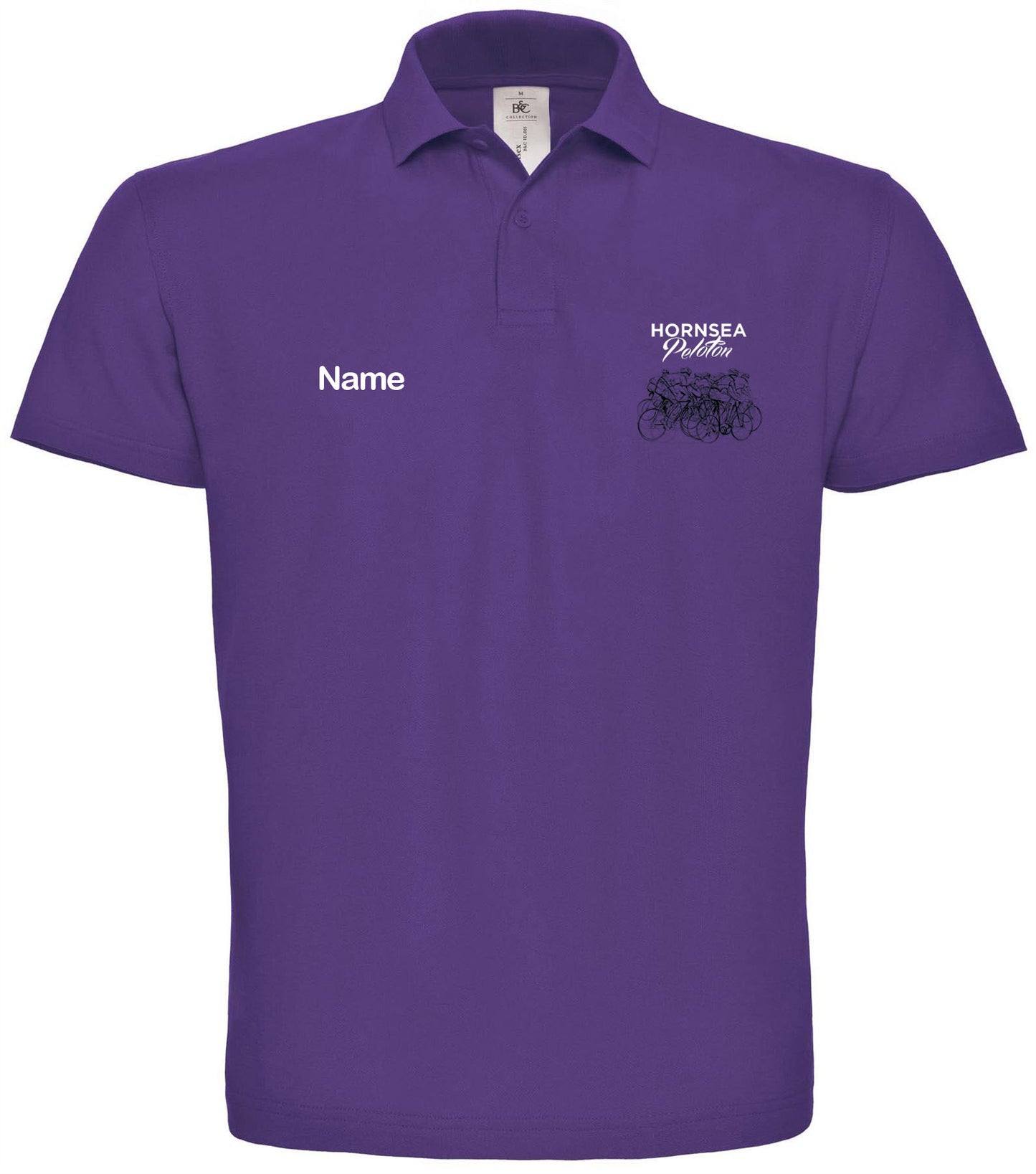 Hornsea Peloton Polo B&C - Purple