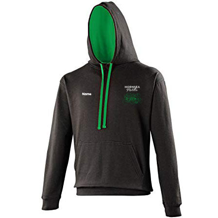 Hornsea Peloton Varsity Hoodie - Black / Green