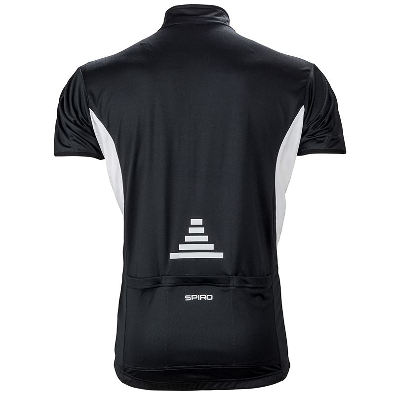 Mens Bike wear full zip top