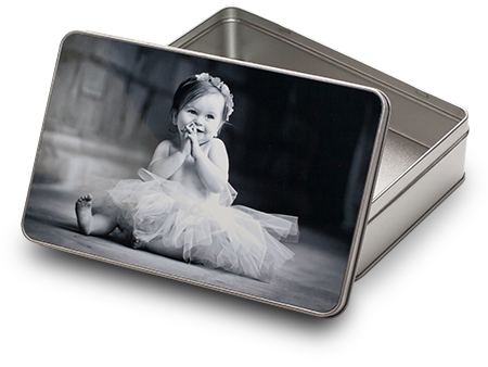 Rectangular Gift Tin Personalised